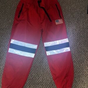 Astronaut USA Reflective Pants Halloween costume